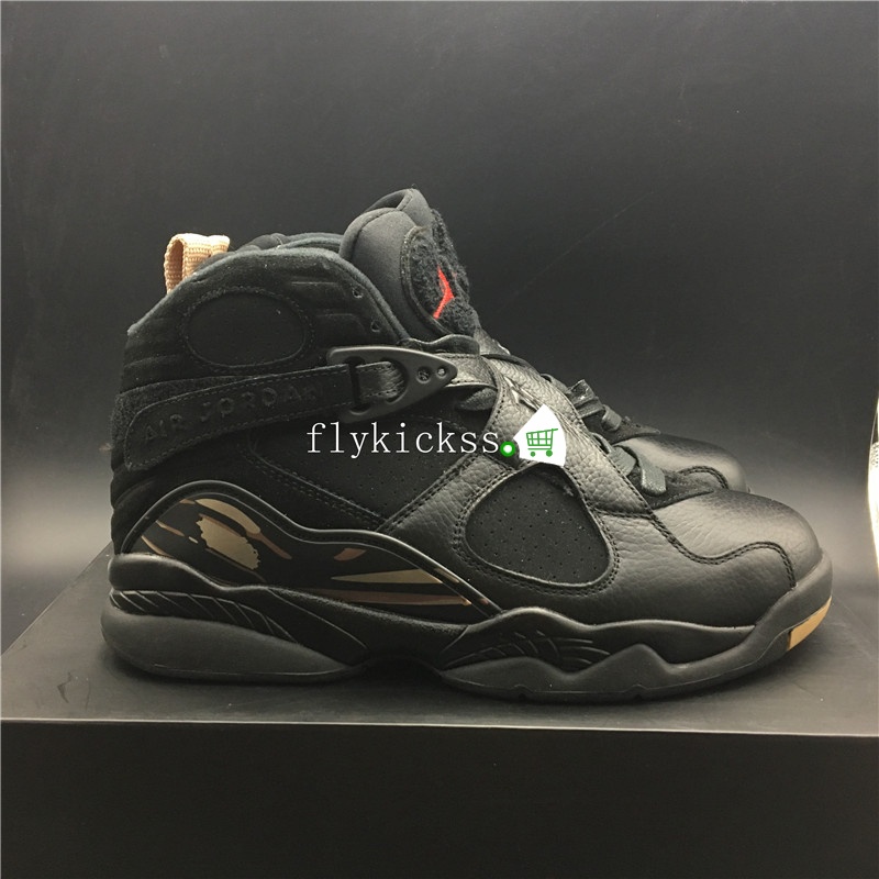 Authentic Air Jordan 8 Retro OVO Black